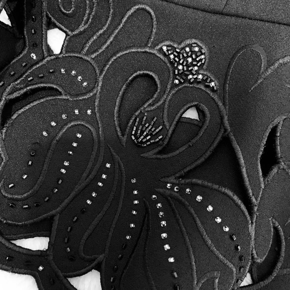 John Meyer of Norwich Beaded and Cut Out Blazer Size 14 - Picture 11 of 15